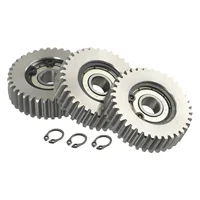 Engrenage planétaire de vélo électrique, 3 pièces, 36 dents, engrenage de moteur en acier, pièces de vélos électriques pour moteurs Bafang 38mm 8mm, accessoires de vélos électriques 4