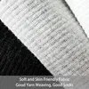 6 Pairs of Women Is Large Size Four Seasons Solid Color Simple Comfortable Fashion Trendy Mid-tube Sport Socks 4