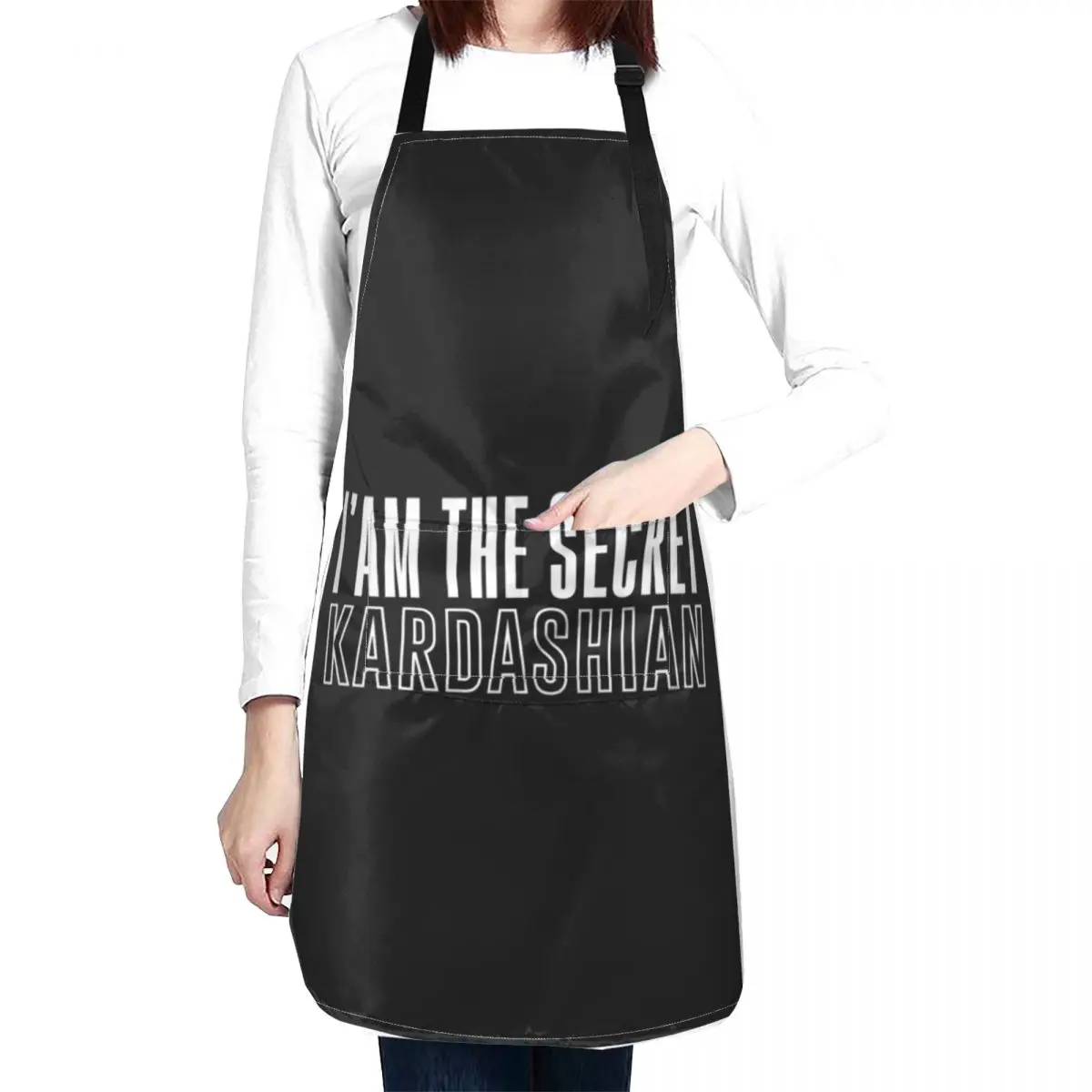 I'am The Secret Kardashian Apron Home and kitchen products House Things For Home And Kitchen beauty master apron