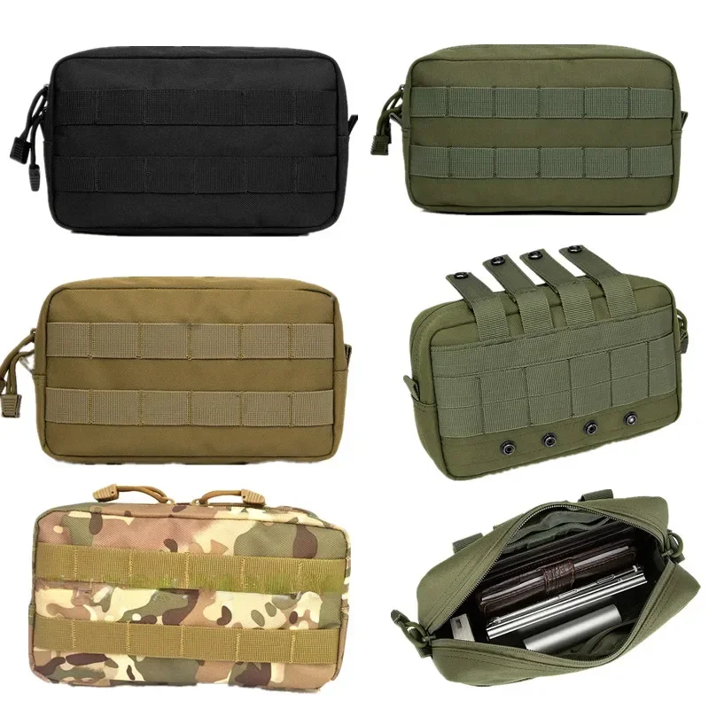 

Tactical Molle Belt Pouch Military Bag Magazine Waterproof Waist Pack Sport Bags Carrier Cell Phone Case For Backpack/Vest