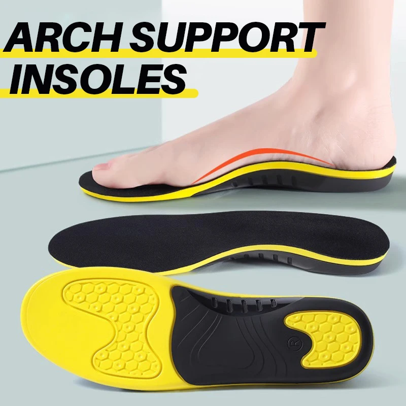 

Bangnisole Plantar Fasciitis Insole Flat Foot Orthopedic Arch Support Insoles Sports Insoles Correct leg For Men Women