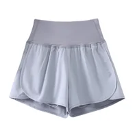 DRUR Women Yoga Shorts High Waist Double Layer Running Gym Shorts With Pocket Summer Sportswear Fitness Clothes Jogger Short New - Image 3