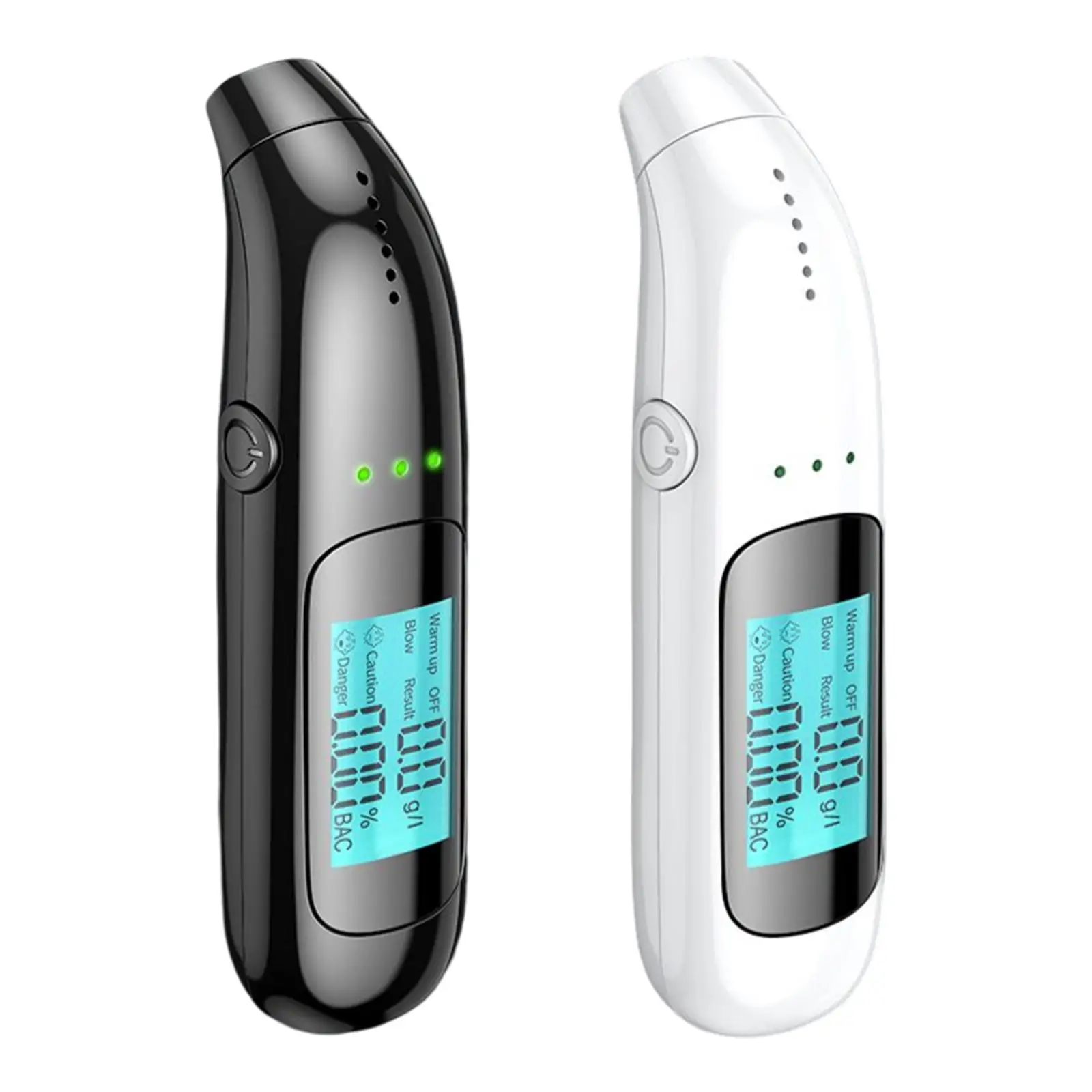 Mini Digital Breath Alcohol Tester with LCD Display Accurate Read High Accuracy Analyzer for Drivers Personal Use