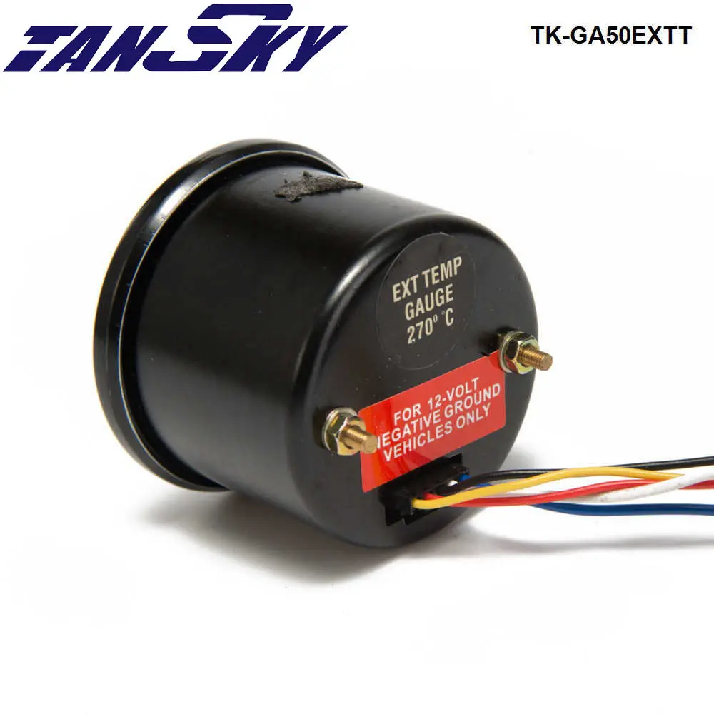 New EPman racing 52mm Smoked LED Exhaust Gas Temperature EXT Gauge with Sensor For Ford Mustang 86-93 TK-GA50EXTT