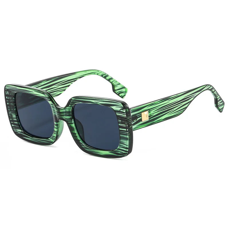 Occhiali da sole rettangolari da uomo classici New Fashion