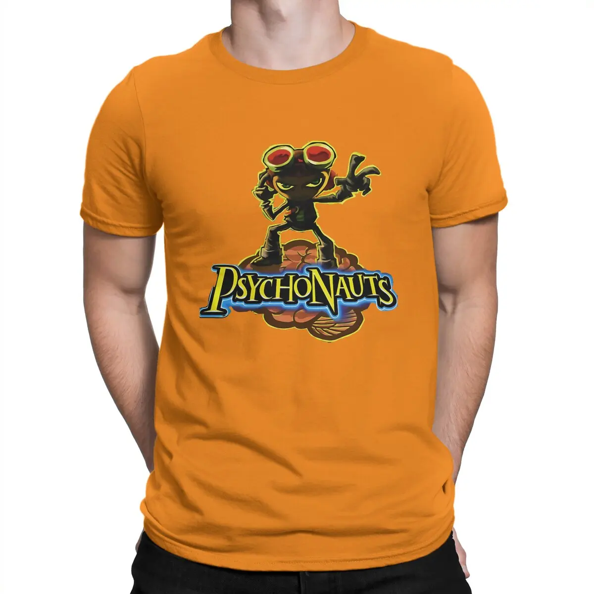 thumbnail image 1 of Camiseta de Psychonauts Man, juegos, camiseta distintiva, sudaderas Harajuku, nueva tendencia, 1 of 7