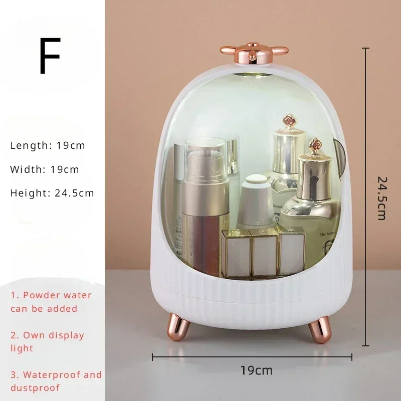 סוג מגירה מארגן עבור חדר אמבטיה, קוסמטיקה גדולה אחסון קוסמטיקה, מותרות עמיד למים חלקי איפור