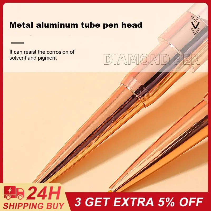 

Искусственный инструмент для маникюра, ручка для рисования в полоску, искусство, кисть для подводки, двусторонняя Кисть для ногтей