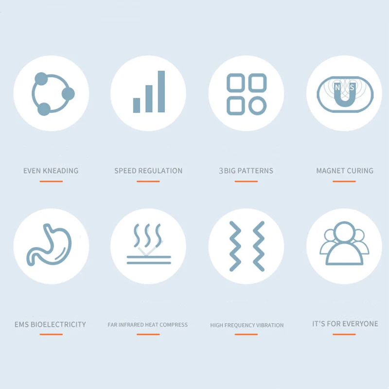 Electric Weight Loss Machine Slimming Massager Lazy Abdomen Slim Waist Whole Body Ultrasonic Fat Burning Abdominal Massager - Image 2