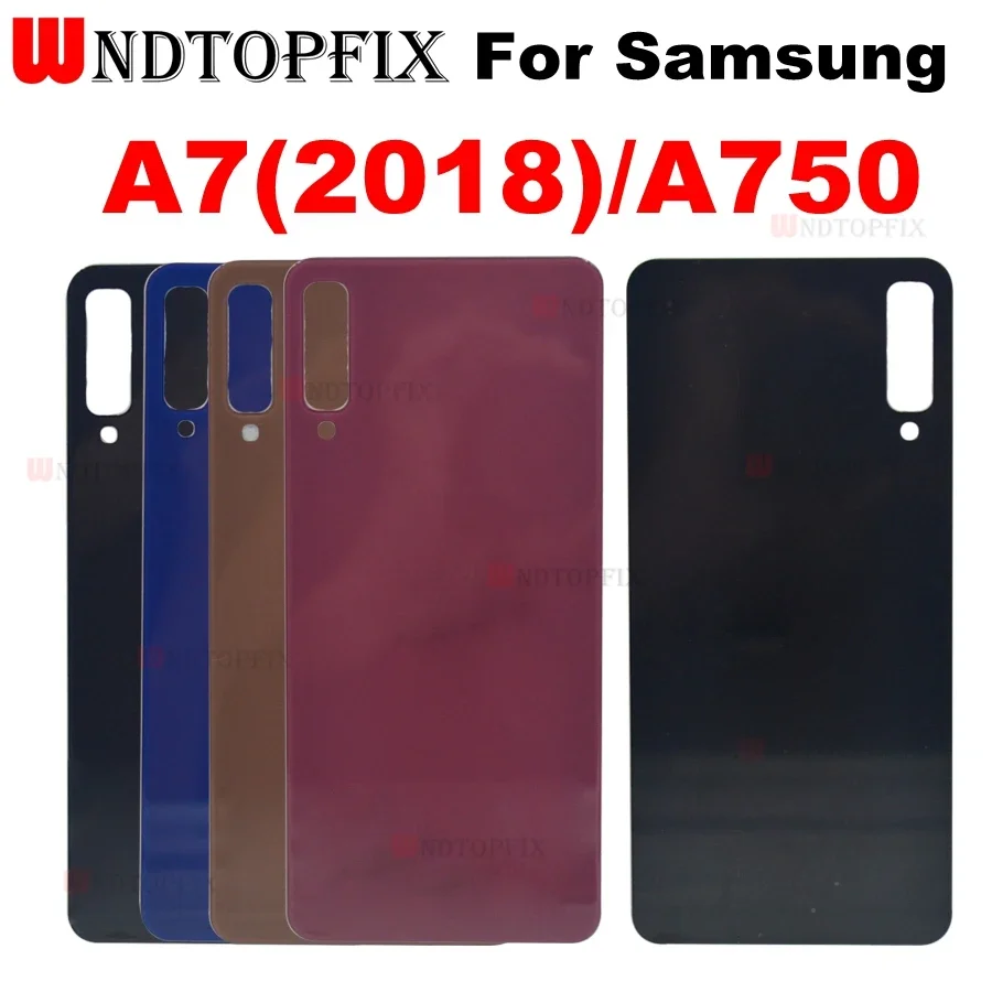 For Samsung Galaxy A7 2018 A750 Back Cover Battery Case Rear