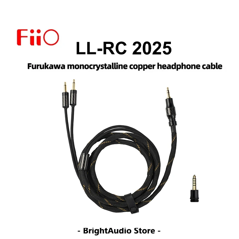 FIIO LL-RC 2025 Headphone Cable with Furukawa Monocrystalline