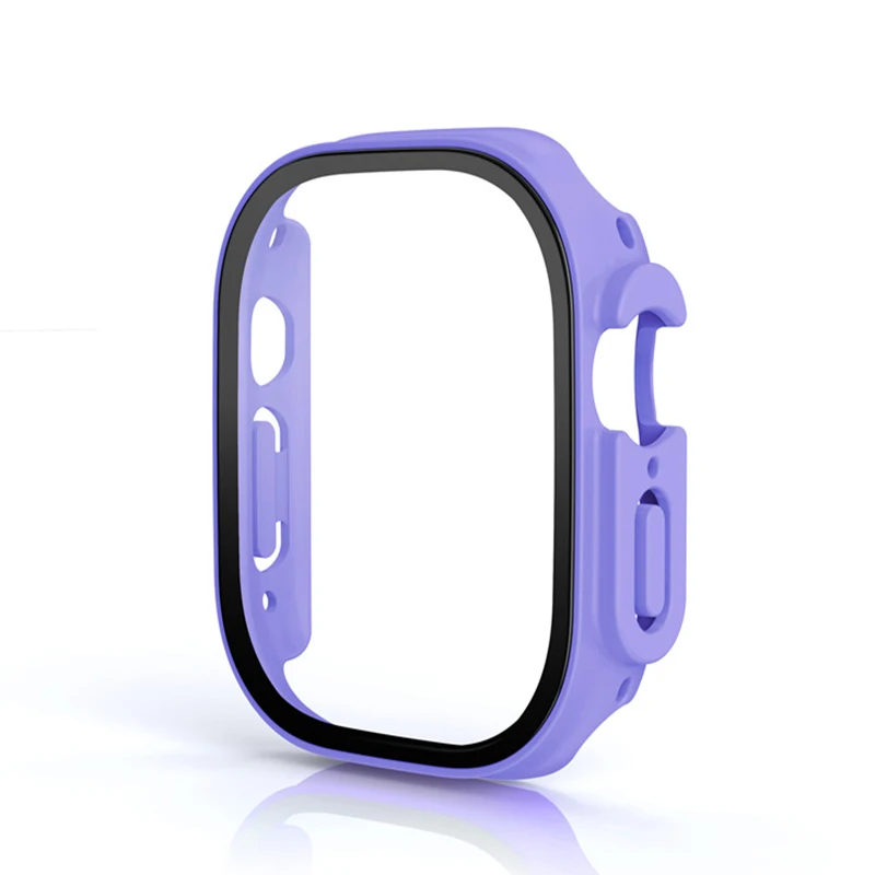 Enhanced Protective Case with Screen Protector for Apple Watch Ultra 49mm – Premium HD Tempered Glass and Durable Bumper Shell Accessories