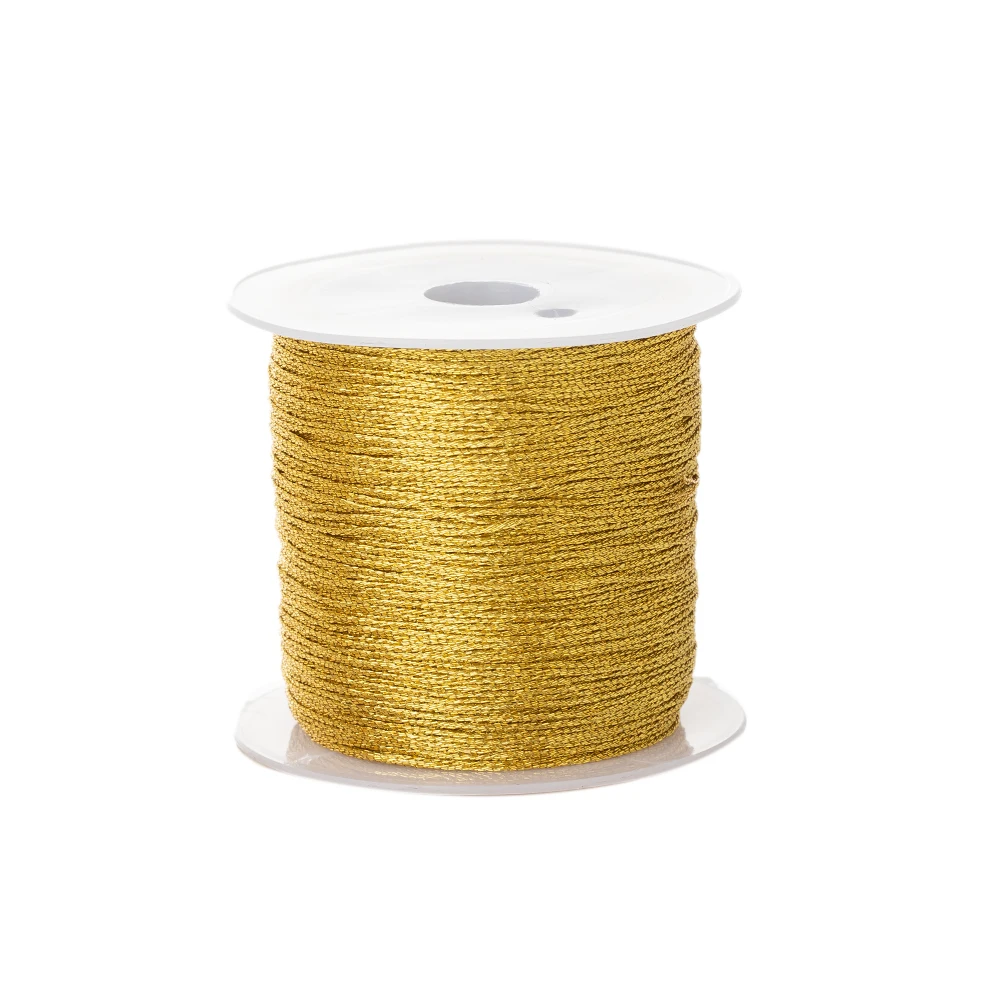 Premium 0.4mm Nylon Satin Cord - 50m for Jewelry Making, Beading, and Knot Crafting