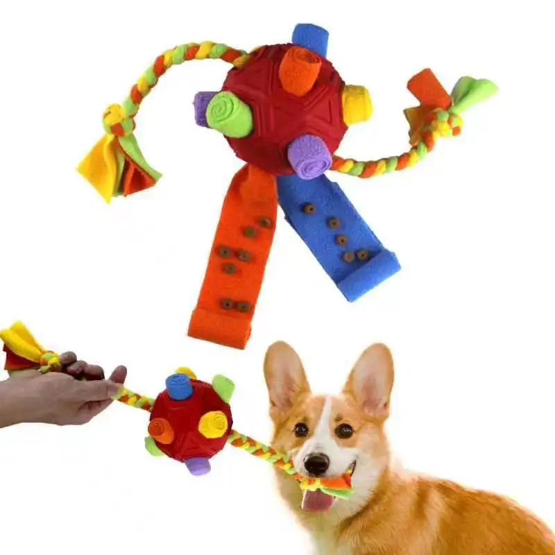 Interactive Dog Puzzle Toys Dog Sniffing Ball Slow Feeder Training  Educational Toy Encourage Natural Foraging Portable Dog Toys - AliExpress