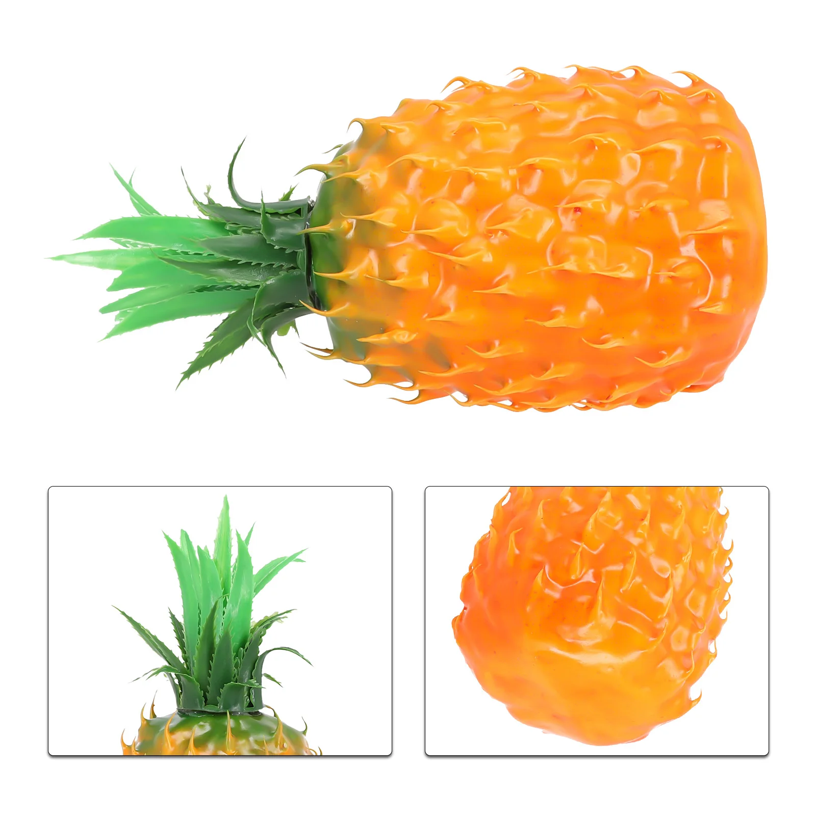 

Home Foods Decor Artificial pineapple Decoration Prop Shop Showcase Adornment Ornament Fake For Kitchen Display