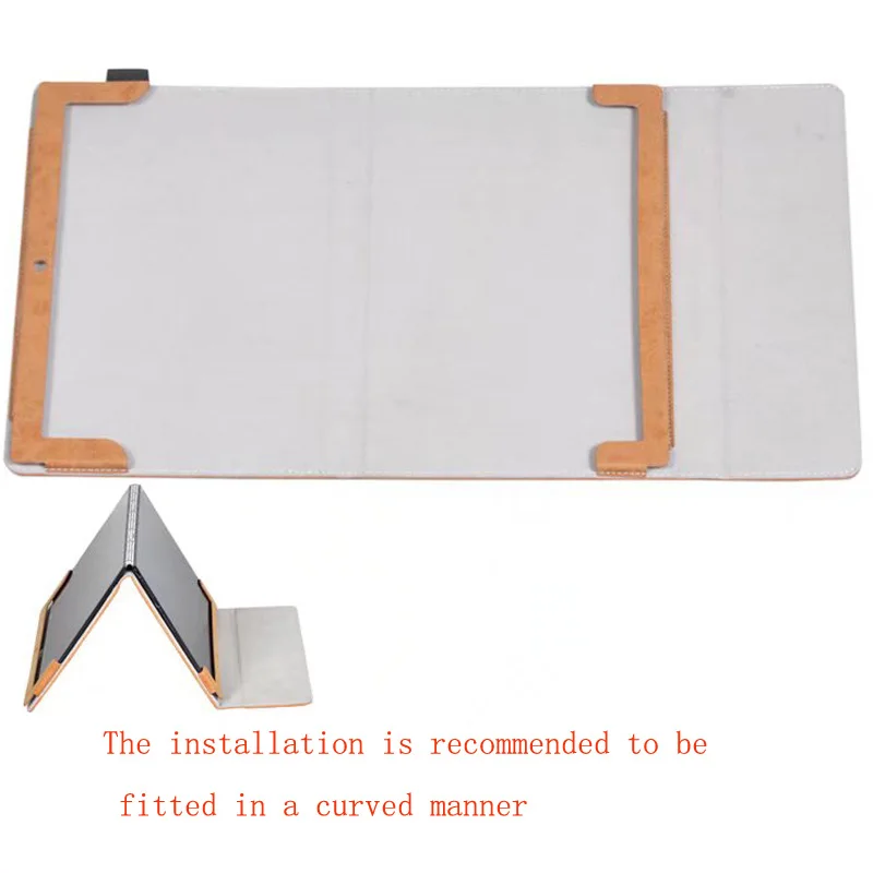 Negócio Case de Couro do Plutônio Capa para Lenovo Yoga Livro 10.1 Yb1-x91f X91f 2023 Mais Protetor Tela - Imagem 3