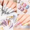 8PCS/SET  Autumn Thread Shell Nail Polish Gel Set Glitter Semi-Permanent Soak Off UV Nail Art Manicure Varnish Supplies Kit 3
