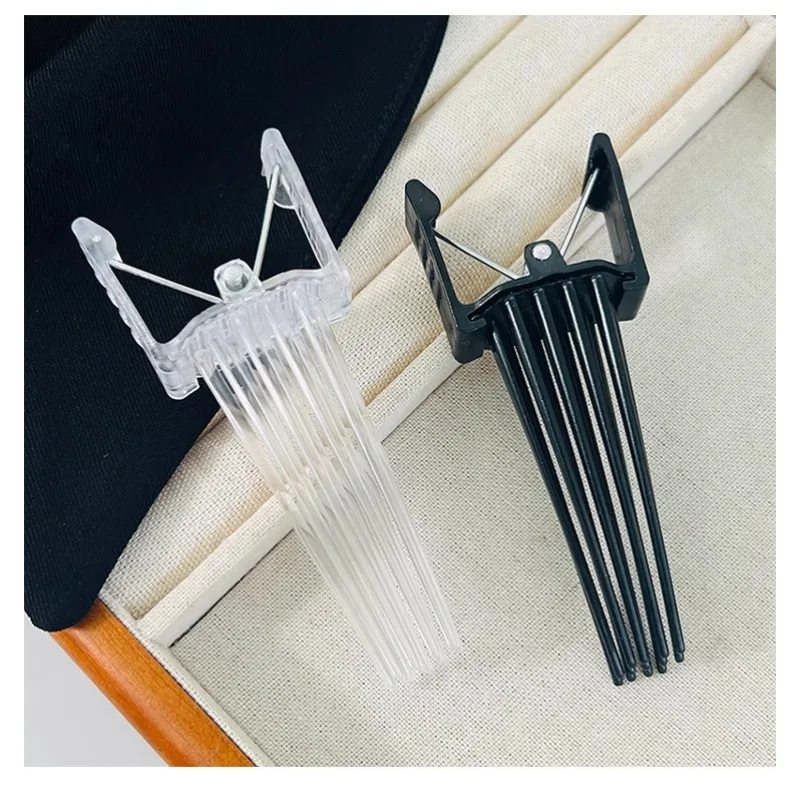 2개입 심플 플러피 헤어핀 컬링 루츠 하이 내추럴 플러피 헤어 클립 여성용 헤어 컬러 헤어 스타일링 플러피니스 툴 콤