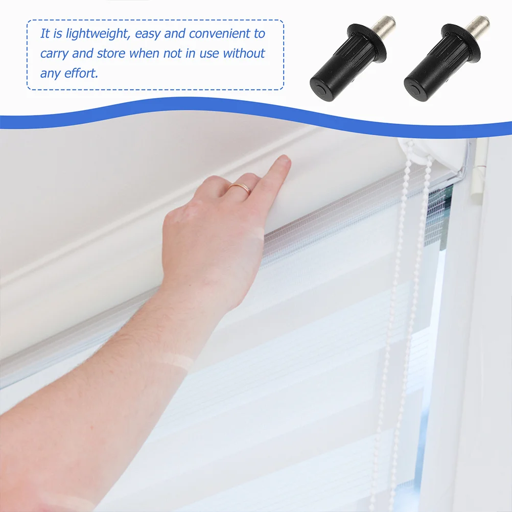 50 Pcs Indoor Window Shutters Retractable Pin Bulkhead Hardware Replacement Repair Louvers Pp