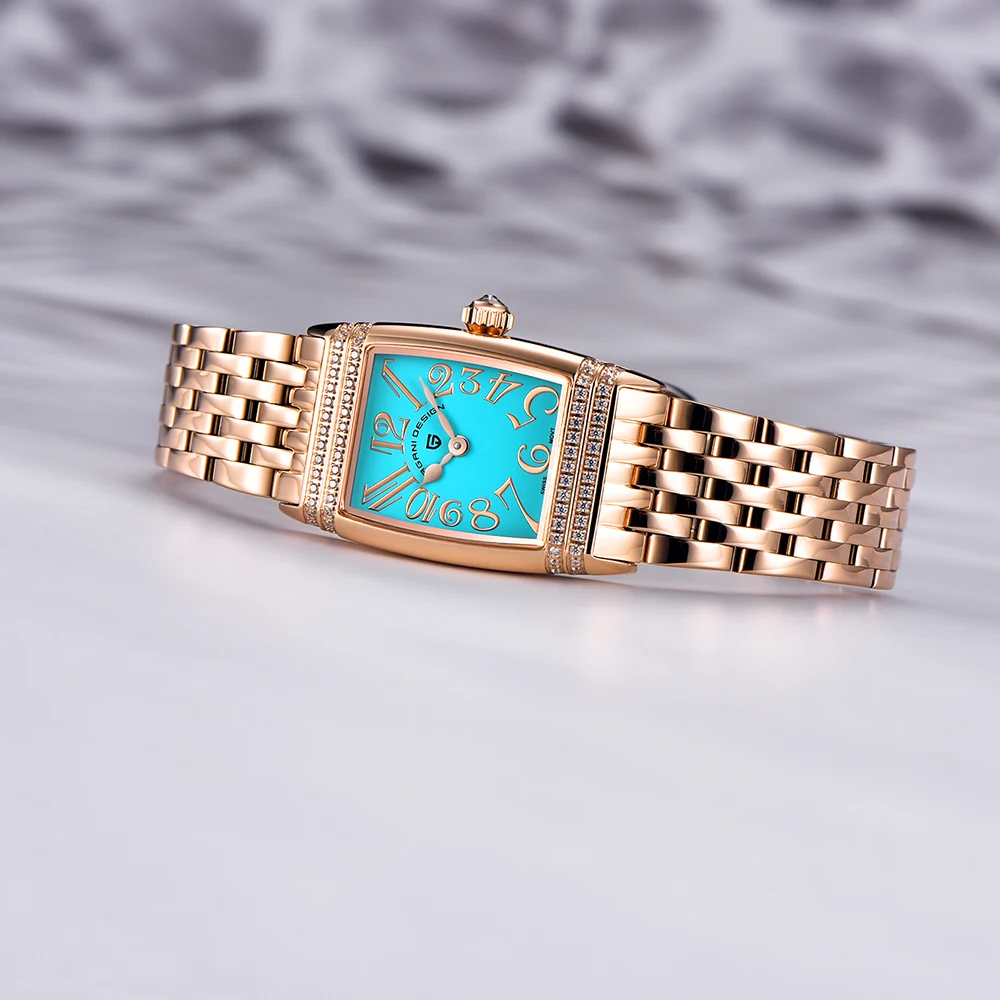 2022 PAGANI DESIGN New Women's Quartz Watch Switcherland Classic Movement Sapphire Stainless Steel 50Bar Sport Clock Reloj Mujer