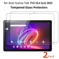 2 Pack Tempered Glass Protector for Acer Iconia Tab P10 10.4 Inch 2023 Tablet Screen Protectors Anti-Scratch HD Clear Film 1