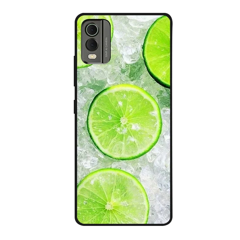 Cute Cartoon Shockproof Soft Silicone Back Cover, Painted TPU Case