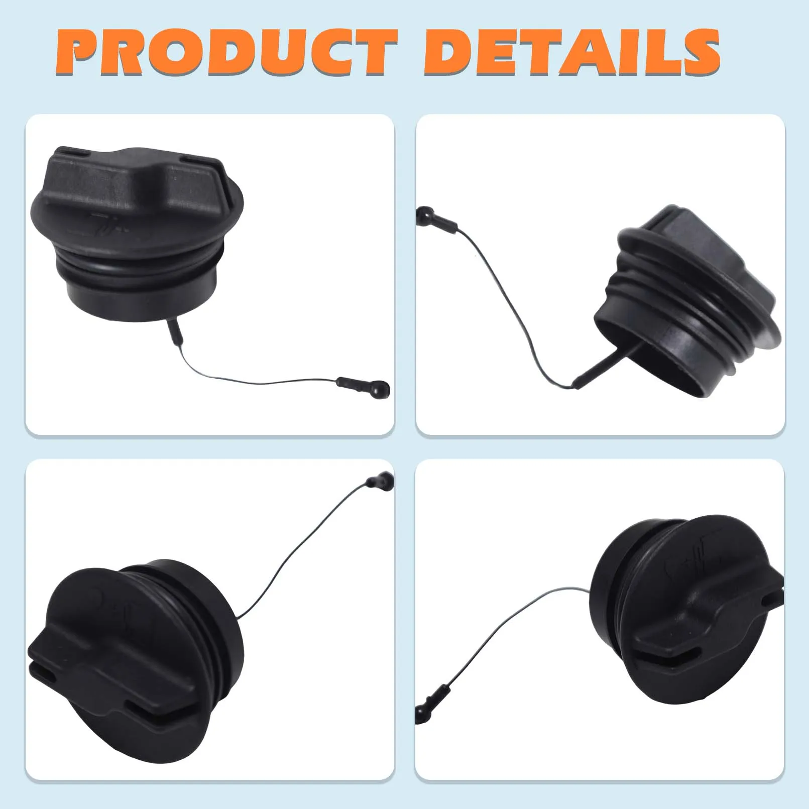 Blower Fuel Filler Cap Gas Fuel Filler Cap For Stihl BG45 BG46 BG55 BG56 BG65 BG66 BG85 BG86 BR200 BR340 BR350 BR420 BR 500 550 600 700 Backpack Blower
