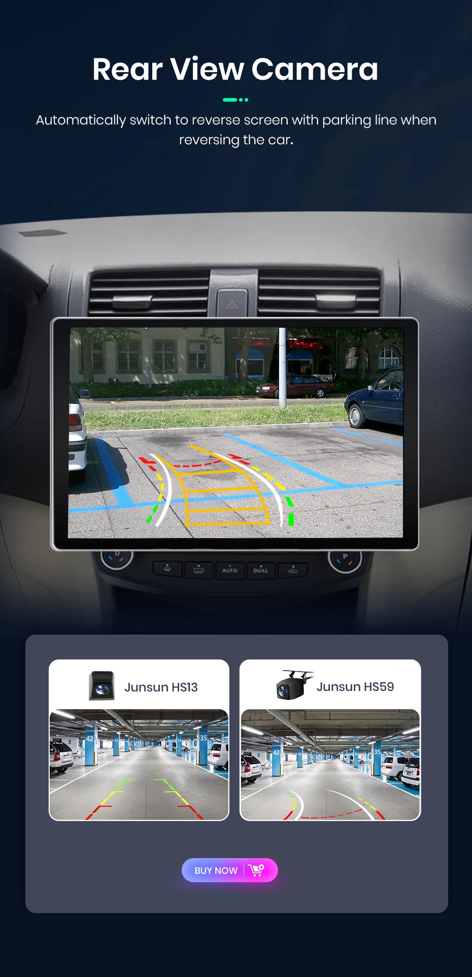 Junsun x7 max 2k hd bildschirm drahtloses carplay auto autoradio für honda accord 7 2012-2015 2003 auto multimedia gps 2din autoradio – Detail 22