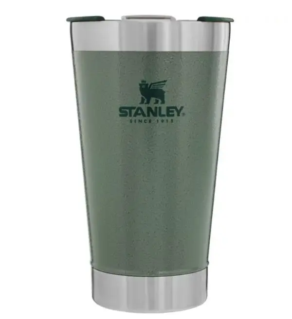 Thermal Beer Glass 473ml - Stanley - Hammertone Green - AliExpress