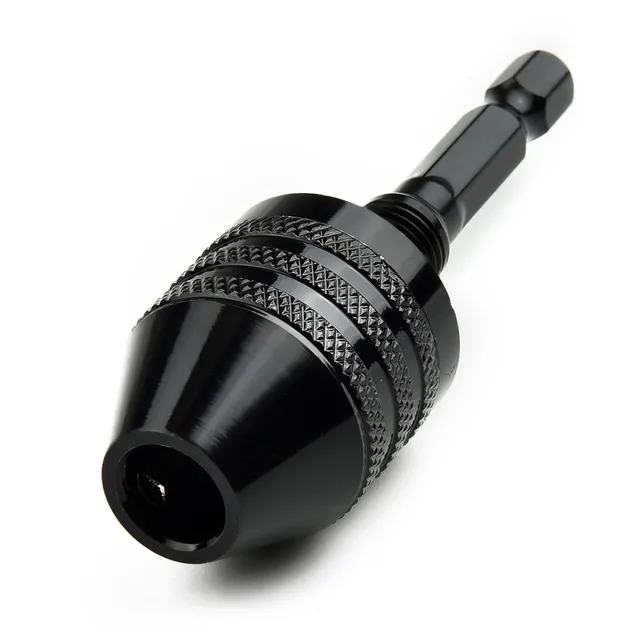 0.3-8mm Keyless Drill Chuck Conversion Hex Shank Hand Electric Drill Adapter Drill Bit Quick Change Driver Converter 0.3-8mm Keyless Drill Chuck Conversion Hex Shank Hand Electric Drill Adapter Drill Bit Quick Change Driver Converter