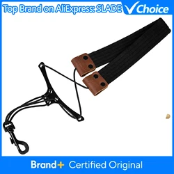 Premium Saxophone Neck Strap with Double Layer Design and Fine Fiber Mesh Ribbon (F - 126)