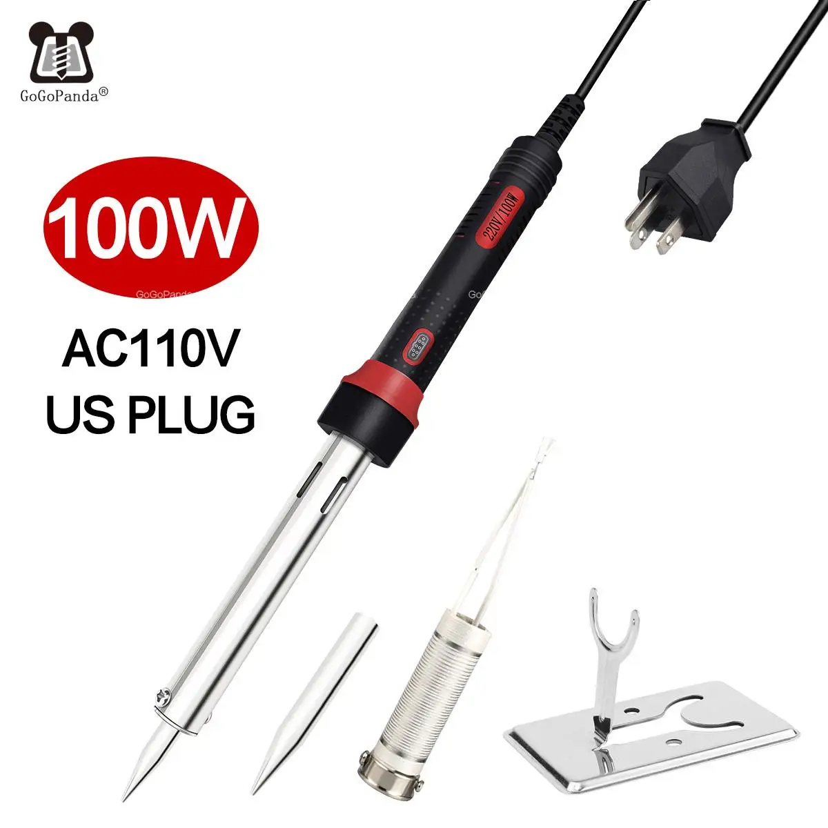 electric soldering iron kit Free Shipping Electric Solder Iron High Power 110V US Plug External Heat Handtools Pen Type With Indicator Light 80-300W cheap stick welder Welding Equipment