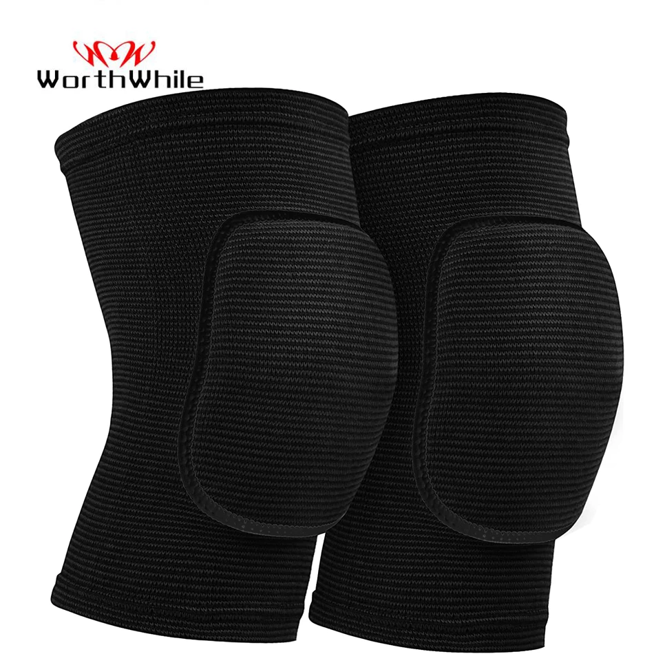 Knee Pad WorthWhile Dancing Volleyball Yoga Women Kids Men Patella Brace Support EVA Fitness Protector Work Gear