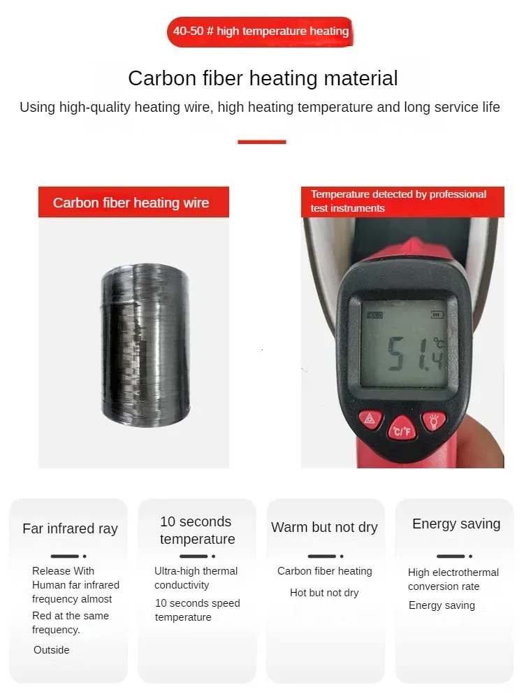 Description Picture 6 of item1 Pair Insoles Electric Heated Shoe Insoles Warm Socks Feet Heater USB Foot Winter Warmer Mh56 Camping Hiking Accessories