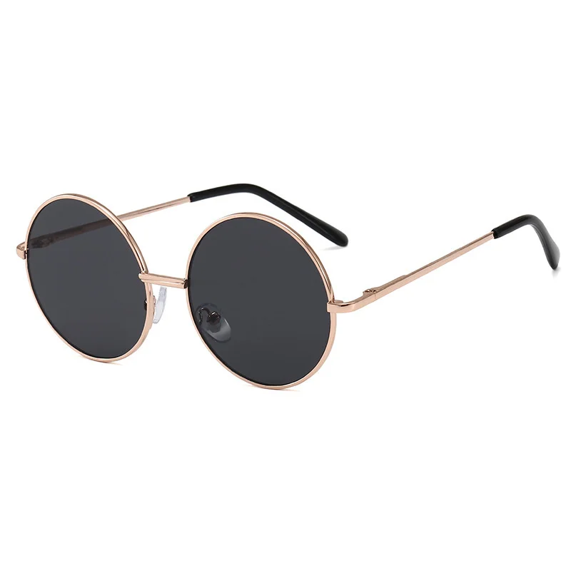 Children's Metal Frame Round SunglaSSeS Simple Anti Ultraviolet Tide Children's Glasses