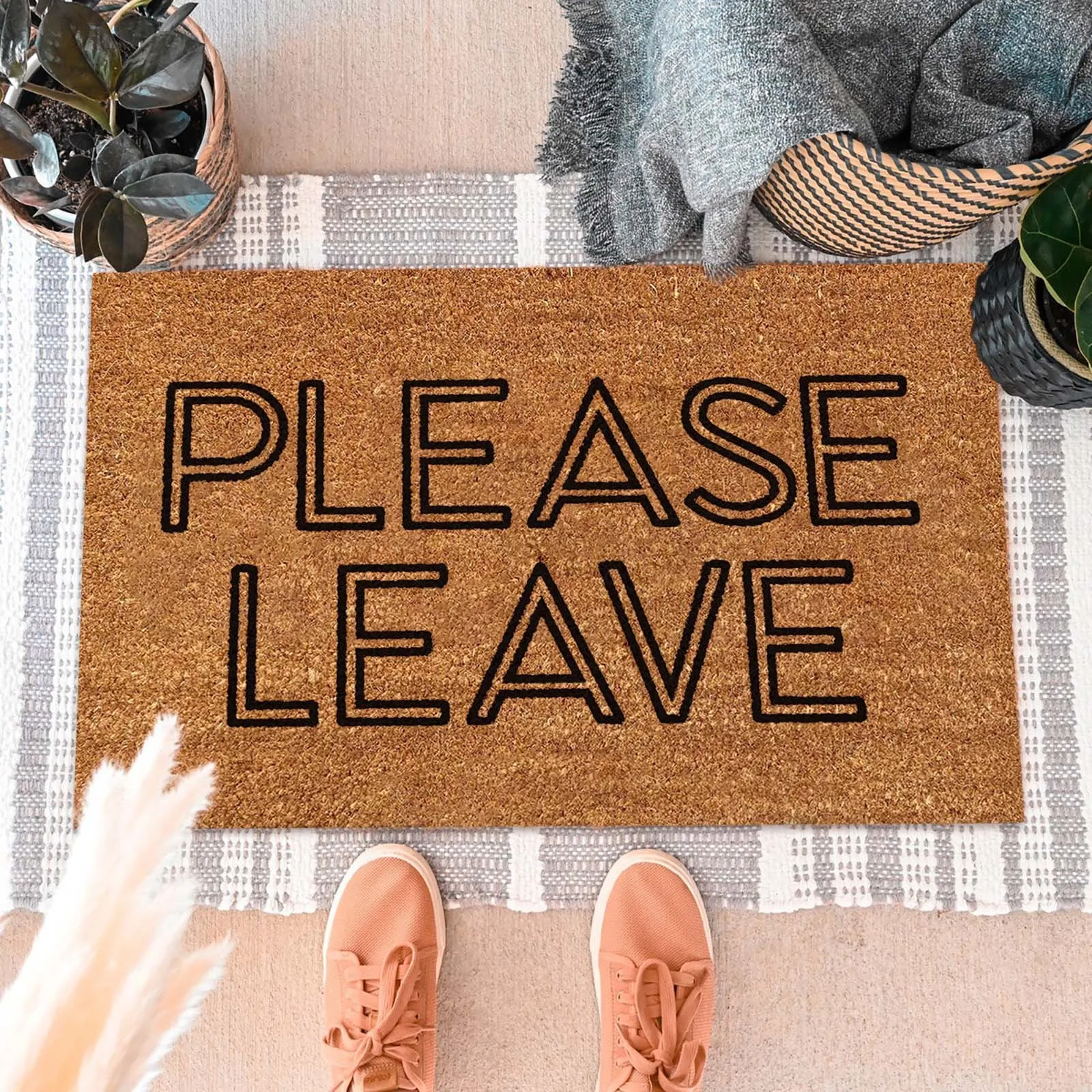 Welcome Ish Funny Doormat Welcome Mat Funny Door Mat Funny Gift Home  Doormat Housewarming Closing Gift 