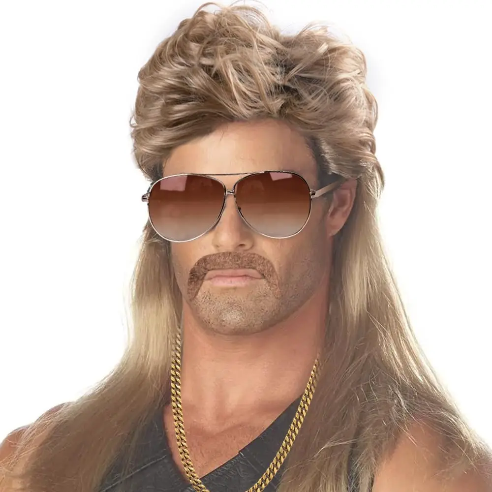 80s Rocker Mullet Set 4