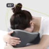 Ushaped Travel Pillows 2-in-1 Travel Pillow Face Down Pillow Cooling Gel Memory Foam Face Pillow Relax Arms Eye Surgery Support 2