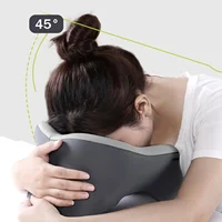 Ushaped Travel Pillows 2-in-1 Travel Pillow Face Down Pillow Cooling Gel Memory Foam Face Pillow Relax Arms Eye Surgery Support 2