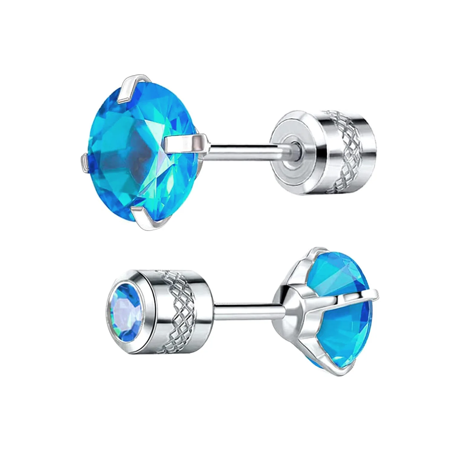 Orecchini indossati - Stile elegante