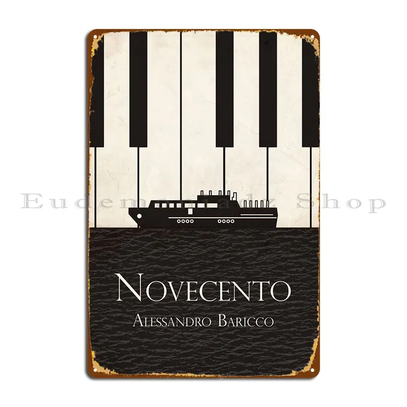 Novecento Metal Sign Crea Wall Cave Cinema Retro Cinema Tin Sign Poster