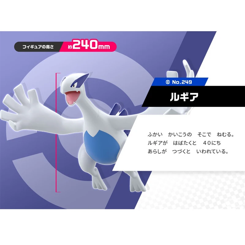Figurine Pokémon Scale World Ho-Oh échelle 1/20 - Région De Johto - Import Japon #MC961 - Neuf