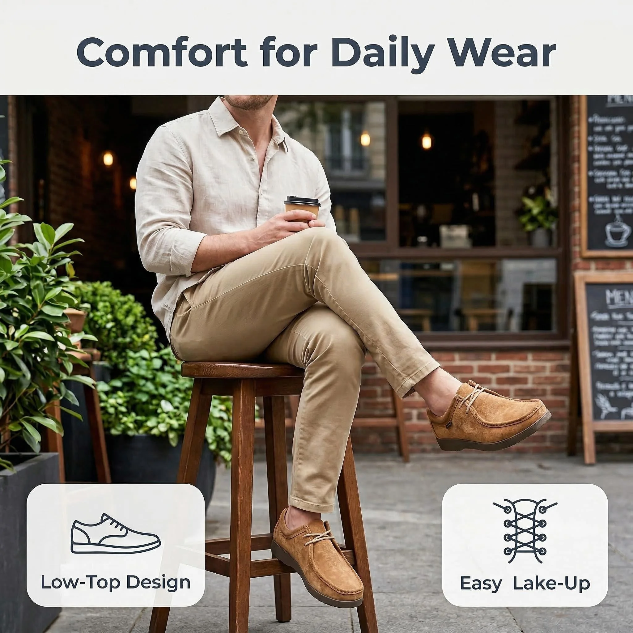 Men Premium Leather Hand-Sewn, Fashionable Casual Loafers, Suit For Daily Wear&Working - Uniqwear