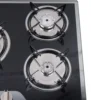 Cooktop 23'' 30 Inch 35'', Built-in NG/LPG Convertible Gas Cooktops 4 Burners 5 Burner Gas hob, Gas Countertop Plug-in with Temp 4