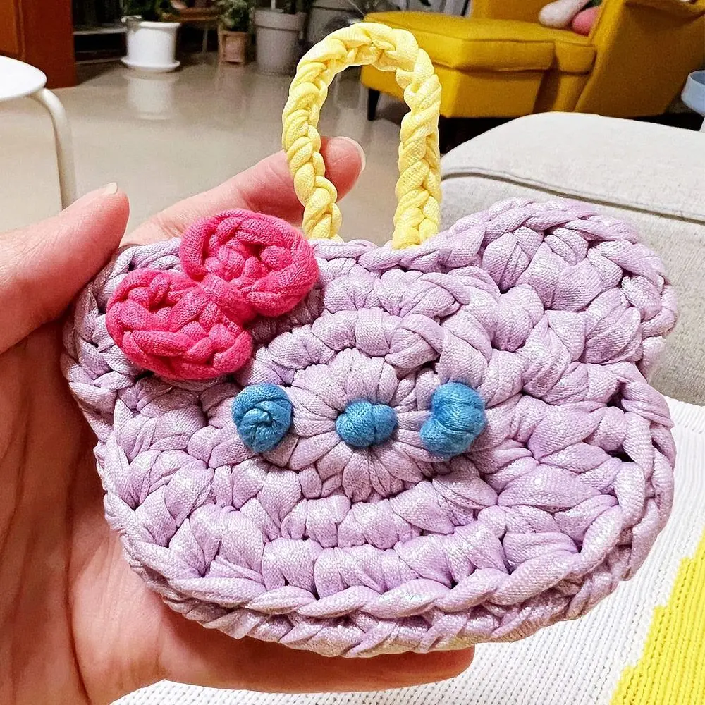 모조 가죽 샤이니 크로셰 원사, DIY 핸드 뜨게 원사 볼, 가방 담요 쿠션 티셔츠, 100g