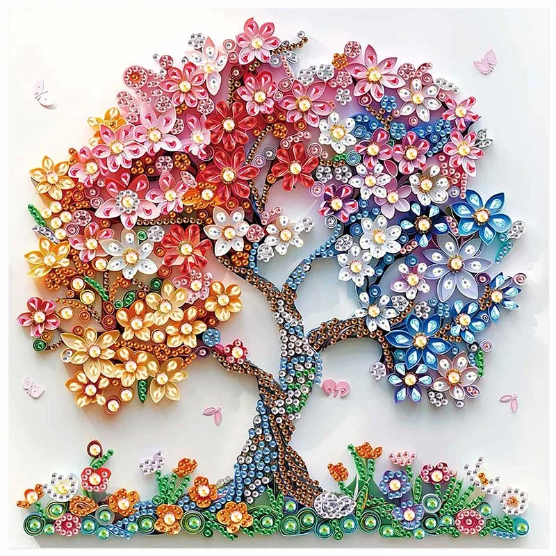 Tree Diamond Art Kit 1