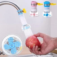 Universal 360 Rotation Faucet Bubbler Swivel Water Saving Economizer Head Shower Kitchen Faucet Nozzle Adapter Sink Accessories 1