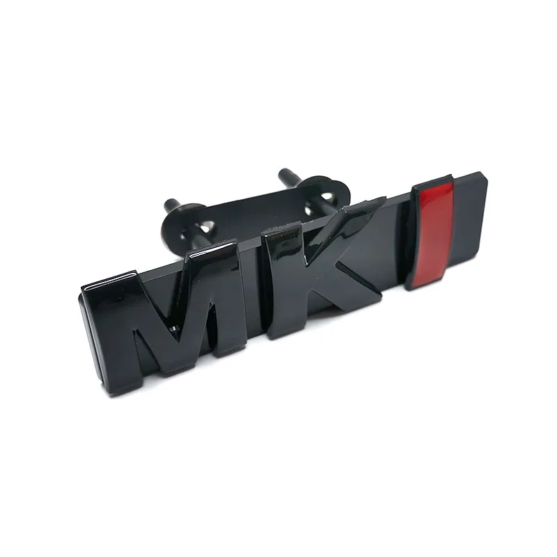 광택 블랙 골프 1 자동차 액세서리 MK 1 그릴 문자 트렁크 엠블럼 로고 스티커