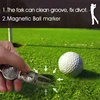 GvOvLvF Golf Divot Tool With Marker Pitch Mark Green Divot Repair Tool Golf Pitchfork Golf Training Aids Silver And Copper Color 6