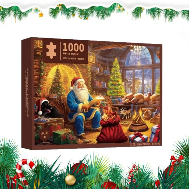 1000Pcs Calendario Dell'Avvento Di Natale 2023 Babbo Natale Puzzle Invernali Calendario Dell'Avvento Puzzle Di Natale Invernali Per Giocattoli Per Bam